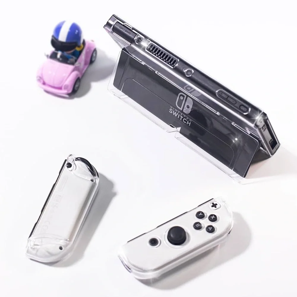 ✨BNWT - Transparent Protective case with NS Switch Accessories✨